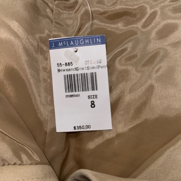 J. McLaughlin 100% leather pants size 8 NWT - Picture 4 of 6